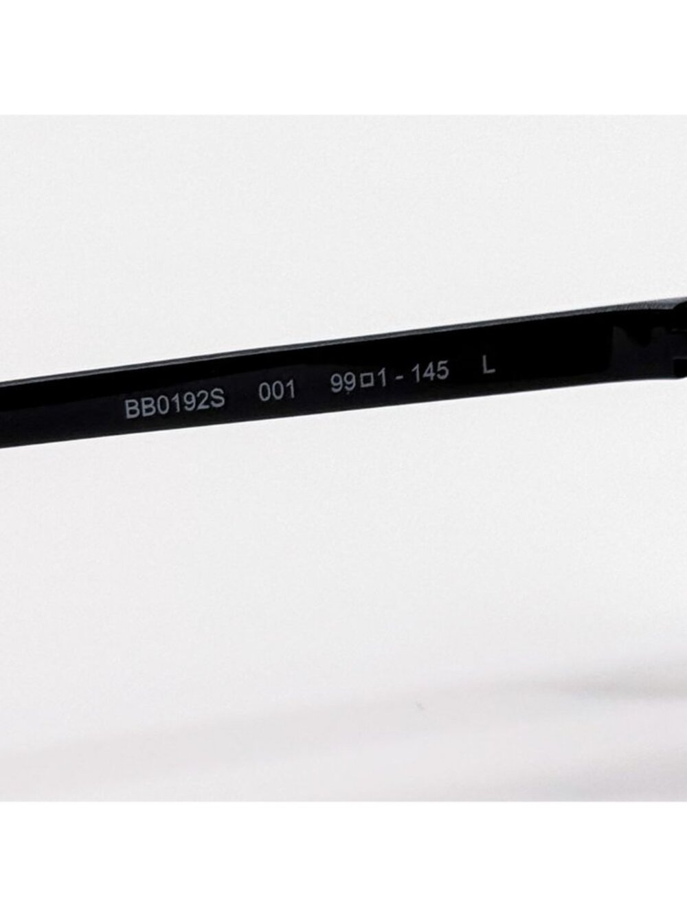 NEW BALENCIAGA BB0192S 001 SUNGLASSES BLACK SHIELD UNISEX EYEWEAR BALENCIAGA - Picture 9 of 11